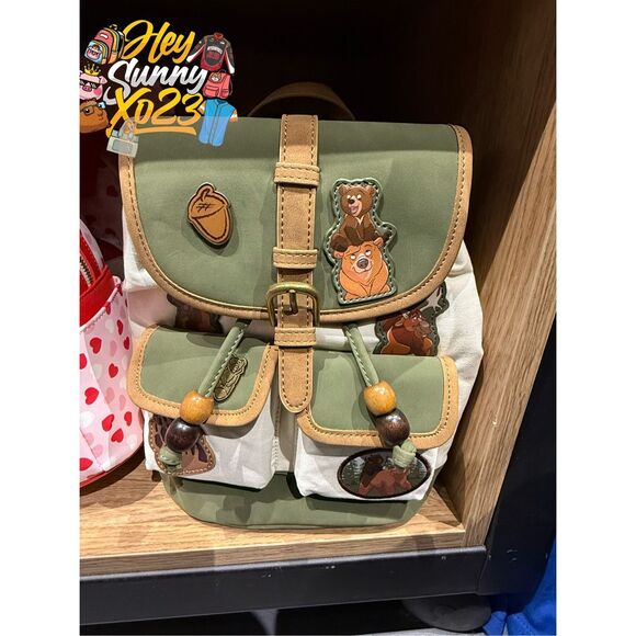 Disney Brother Bear Character Patches Mini Backpack main image 4